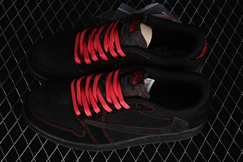 All Categories Air Jordan Jordan Series Basketball Shoes Air Jordan 1 Low High-end Customized Low-top Sneakers Travis Scott